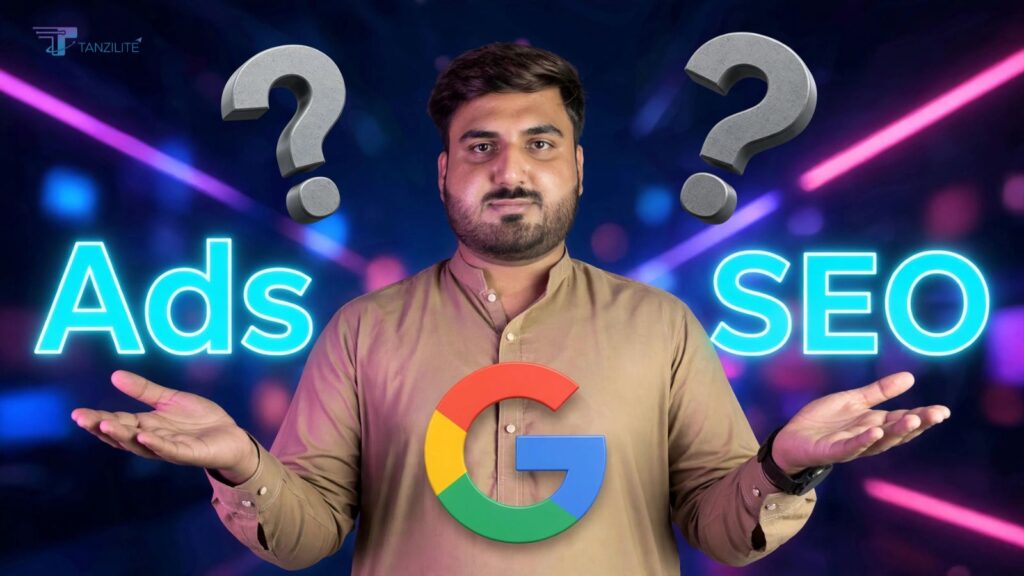 what is difference between ads and seo